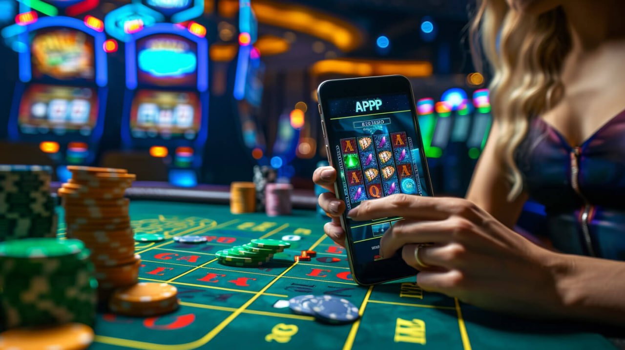 ayutogell live-dealer table interface showing camera feed, game action, and balance display on mobile